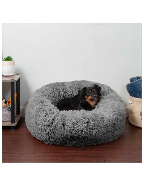 Sunglow Calming Cuddler Long Fur Doughnut