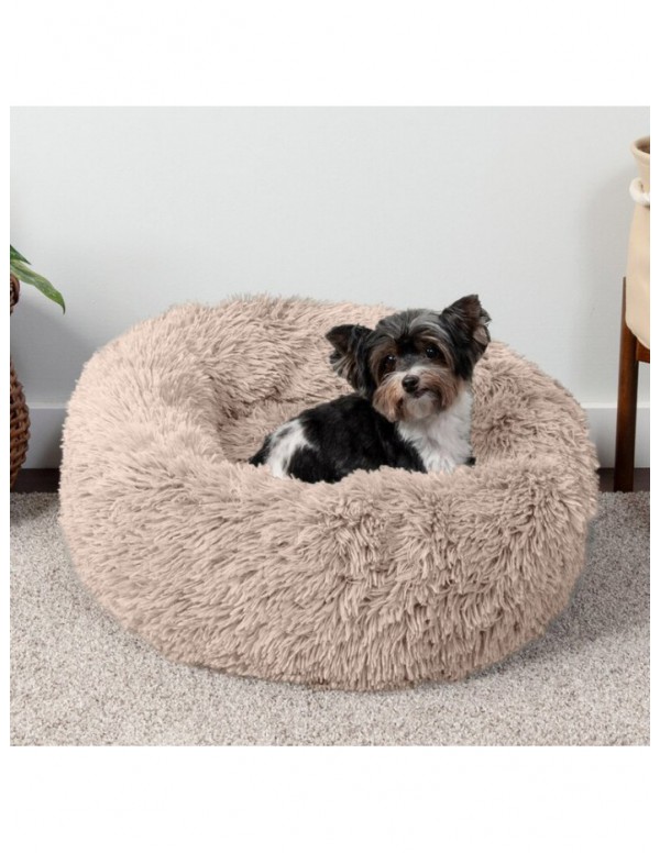 Sunglow Calming Cuddler Long Fur Doughnut