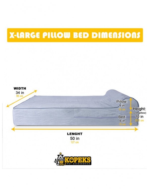 Cherri Orthopedic Memory Foam Bolster