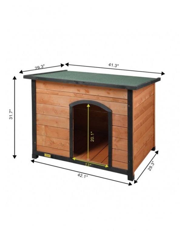 Wood Insulated Dog House
